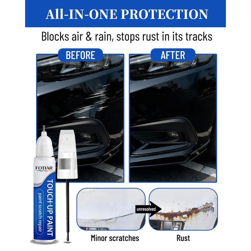 040 Ice Cap Super White Touch up Paint for Toyota-Exact