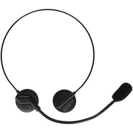 Rubie’s Rock Star Mic/Headset, Microphone Costume Accessory with Glitter Make-Up,Black