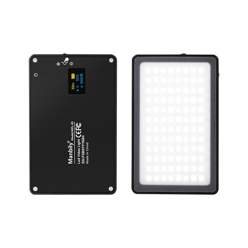 Manbily 8W Fill Light Selfie Camera Lamp with Magnetic Adsorption