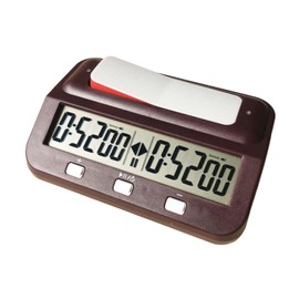 ａ aternee Chess Clock Digital Chess Timer, Professional Chess Clock Timer, Great for Chess, Red