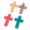 4Pcs Silicone Baby Teether Toy Infant Teething Relief Molar Soothe