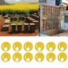 12 Pcs Bee Hive Nuc Box Entrance Gates, Plastic Bee