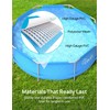 Evajoy 10 ft x 30 Inch Outdoor Metal Frame Above