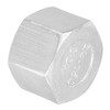 PATIKIL 3/4" Pipe Fitting Cap, 304 Stainless Steel Forged Pipe