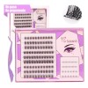 Kit Diy Extensión De Pestañas Autoadhesivas Con Pinzas