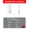 ELEKTROBOCK BT731 Wireless Room Thermostat with Receiver - Stand -
