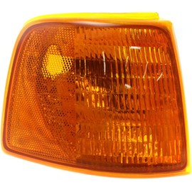 Evan Fischer Driver and Passenger Side Headlight Kit for Ford Ranger 1995-1997 Halogen With bulb(s) W/Corner Light Grille Assembly Replaces# F37Z13008A F37Z13008B F37Z13201A F37Z13200B F57Z8200BA