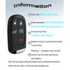 Smart Key Fob for Jeep Grand Cherokee 2014-2022, YIKEBALOG Keyless