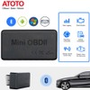 ATOTO Bluetooth OBDII/OBD2 Car Diagnostic Scanner/Scan Tool Compatible with Torque