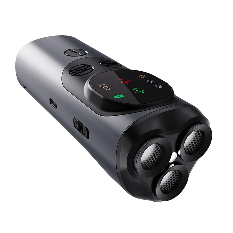ZenQeek Ultrasonic Dog Bark Deterrent, Rechargeable Strong Bark Deterrent Device