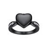 Heart Cremation Ring for Ashes Cremation Urn Jewelry Keepsake Locket