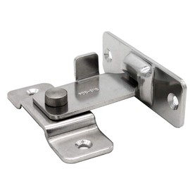 WANLIAN Sliding Barn Door Swivel Safety Hasp, Flip Door Latch, 90 Degree Heavy Duty Stainless Steel Bar Gate Latches Safety Door Lock