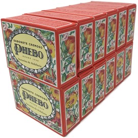 Linha Mediterraneo Phebo - Sabonetes em Barra Nectarina da Andaluzia (12 x 100 Gr) - (Phebo Mediterranean Collection - Nectarine from Andaluzia Bar Soaps (12 x Net 3.52 Oz))