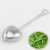 10Pcs Tea Filter, Heart Shape Tea Infuser Strainer, Reusable Stainless