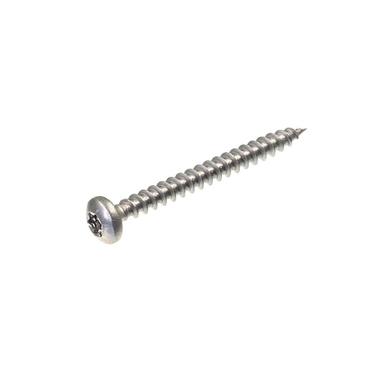 SECCARO 3 x 25 mm Chipboard Screw / Round Head