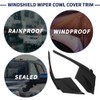 Magimaker 2Pcs Windshield Wiper Cowl Cover Trim 53866-08020 53867-08020 Compatible
