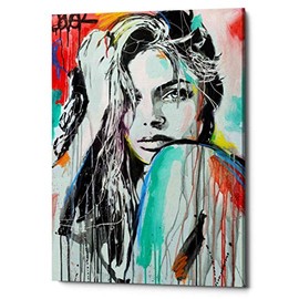 Epic Graffiti 'in Spirit' by Loui Jover Canvas Wall Art, 18" x 26", Black
