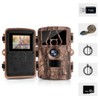 Flintronic Trail Camera, 8K 60MP Wildlife Camera with Night Vision,