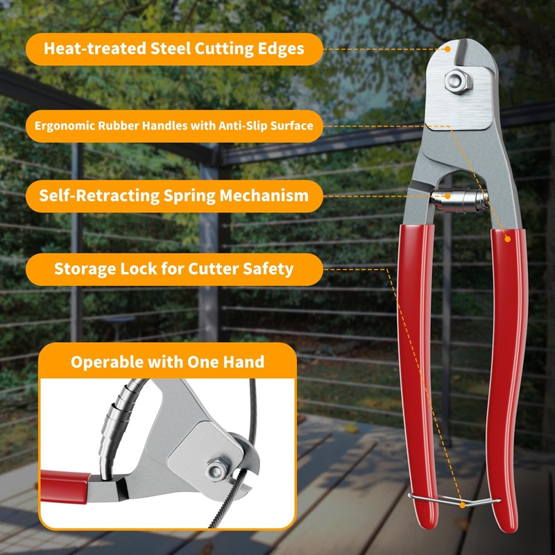 1/8 Stainless Steel Cable - Cable Railing Kit with Stainless