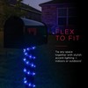 UltraPro LED Rope Lights, 50ft Premium Smoke Black Rope, Color