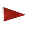 Blank Canada Red Nylon Pennant Flags - Size 12x18" -