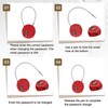M METERXITY 1-Pack Combination Padlock, Zinc Alloy 3 Digit Password