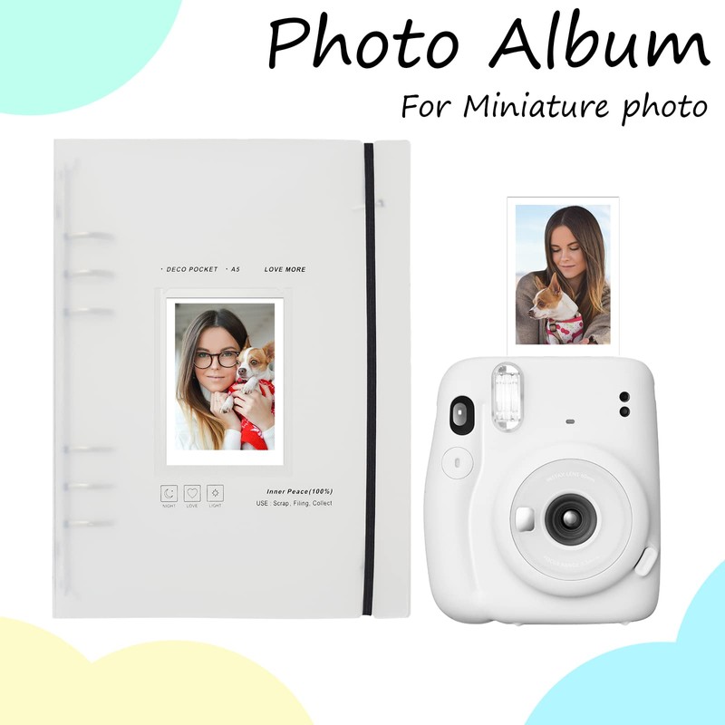 Babyfond A5 6 Rings Binder Kpop Photocard Binder 25 Sheets