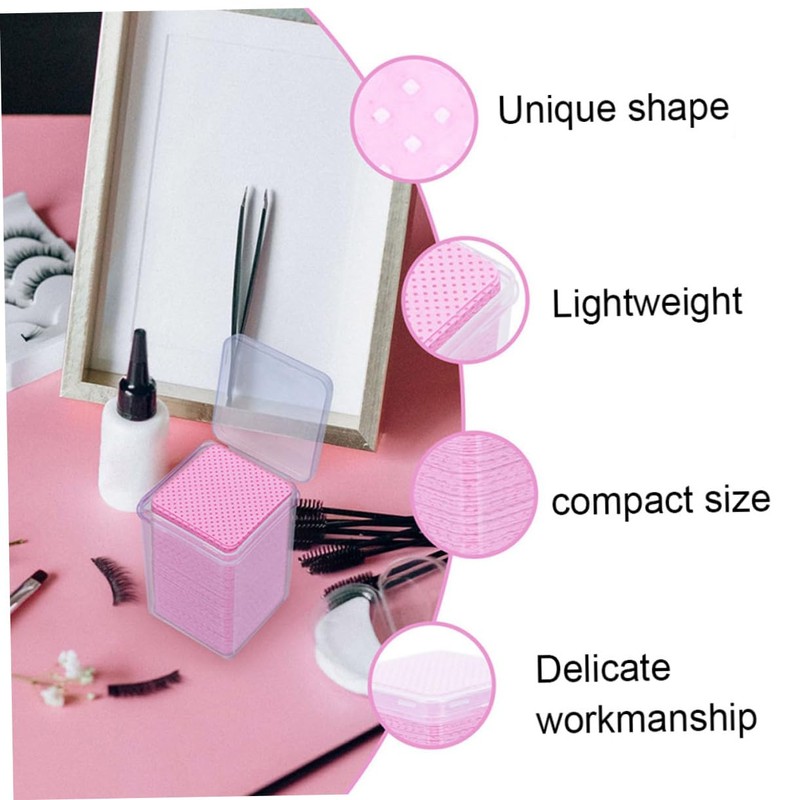 Gatuida 200pcs Wiping Cotton for Eyelash Removal Salon Bottle Cleaning