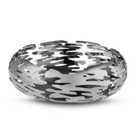 Alessi BM02 Round Basket, 18/10 stainless steel, Silver, One size