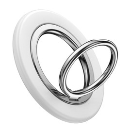[360 Degree Rotation] Double-sided Magnet, MagSafe Ring, Smartphone Ring, Super Strong Magnetic, Magnetic, Banker Ring, Ultra Strong, Thin, Adjustable Angle, Easy to Put on and Take Off, Compatible