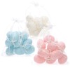 com-four® Hanging Easter Eggs - Easter Decoration with Natural Pattern