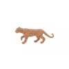 Safari Leopard Toy, Hand Painted Realistic Rubber Leopard Model, Gift,