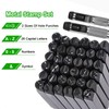 HARFINGTON 36pcs Metal Stamping Kit 1/2" (12.5mm) (A-Z, 0-8, "&"