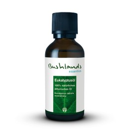 Bushlands Essentials Eucalyptus Oil 50 ml - from the Elegant Eucalyptus Plant Eucalyptus Radiata, from Australian Cultivation, Especially High Quality, 100% Natural
