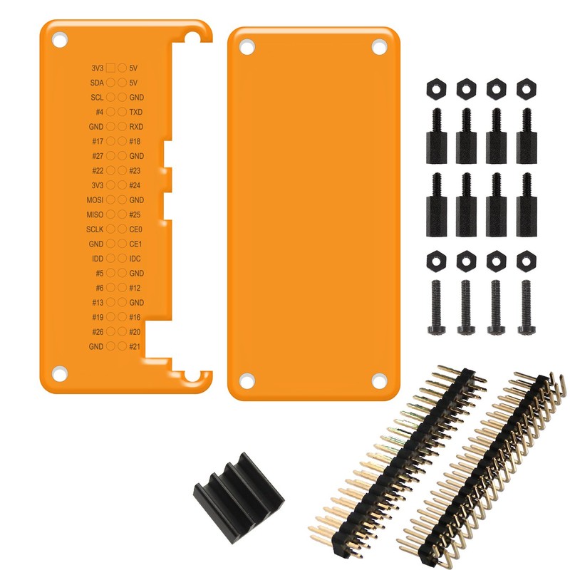MakerSpot Raspberry Pi Zero W Protector for 4-Port Stackable USB