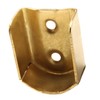 Design61 Set of 10 wardrobe rail bearings, clothes rail holder,