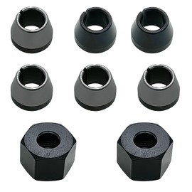 763608-8 Collet Chuck Replace for Makita 3709 3710 MT370 MT372 3701 3708FC 3708F 3707FC 3706 3707F 3705 3703 3700B M3700G Trimmer Router