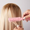 KIPTVO Double Sided Hair Cutting Razor Comb, Professional Hair Razor