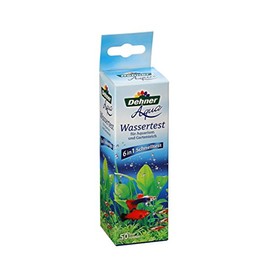 Dehner Aqua Wassertest für Aquarium und Gartenteich, 50 Teststreifen, 1 Stück (1er Pack)