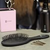 Kobe Cushion Brush, Detangling Hair Brush with Ball-Tipped Bristles, Soft