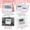 ertlutw 2Pcs Kitchen Timer, Timer Clock for Kids Digital Timer
