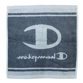 Champion 5065018900 Wash Towel, Approx. 13.4 x 14.2 inches (34 x 36 cm), Simple Line Logo, Gray
