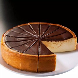 Andy Anand Chocolate Fudge Cheesecake 9" (2 lb) Fresh Baked, Shipped 2nd Day Air