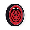CafePress Ladybug 10" Wall Clock for Livingroom, Kitchen, or Office