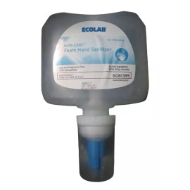 Ecolab Quik-Care Foam Hand Sanitizer Refill 1000 ml (33.8 fl oz) 6081395 06/24