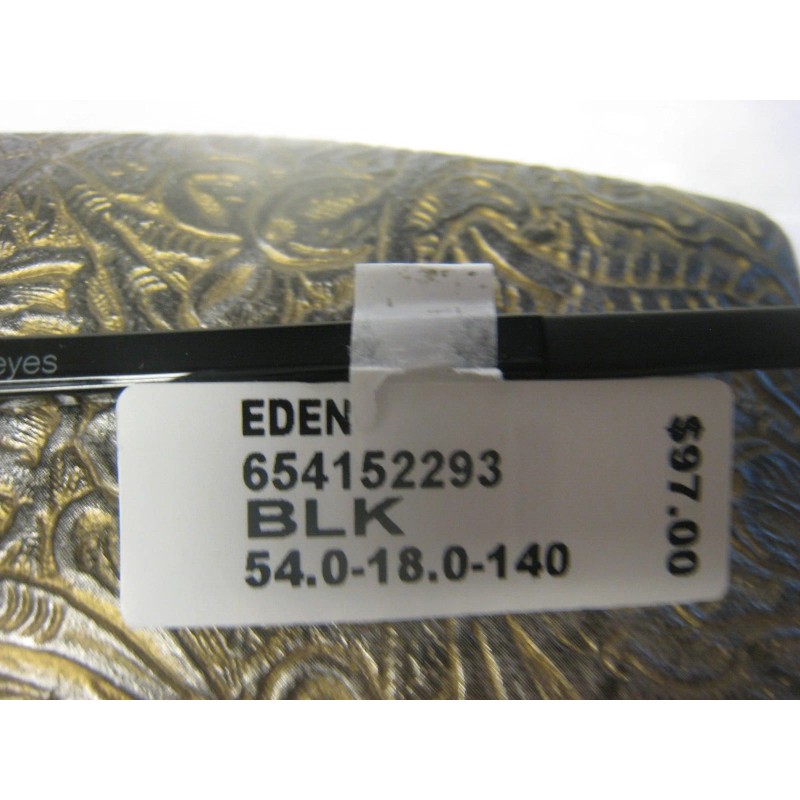 Bio Eyes Eden Eyeglass Frames with Polarized Magnetic Sunglasses Black