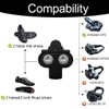 EYVRPAU Bike Bicycle Shoe Plate Set, SPD Compatible Bike Pedal