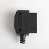 Talcols 2 Stück OBD2 16-Nadel Anschluss Diagnosewerkzeug Adapter Auto Zubehör