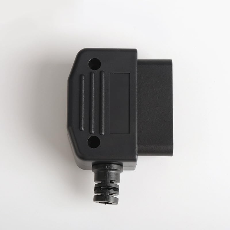 Talcols 2 Stück OBD2 16-Nadel Anschluss Diagnosewerkzeug Adapter Auto Zubehör