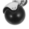 Mipcase 4pcs Ball Casters Plated Swivel Wheels for Furniture Quiet
